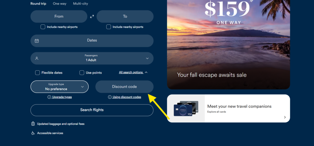 Alaska Airline Coupon Box